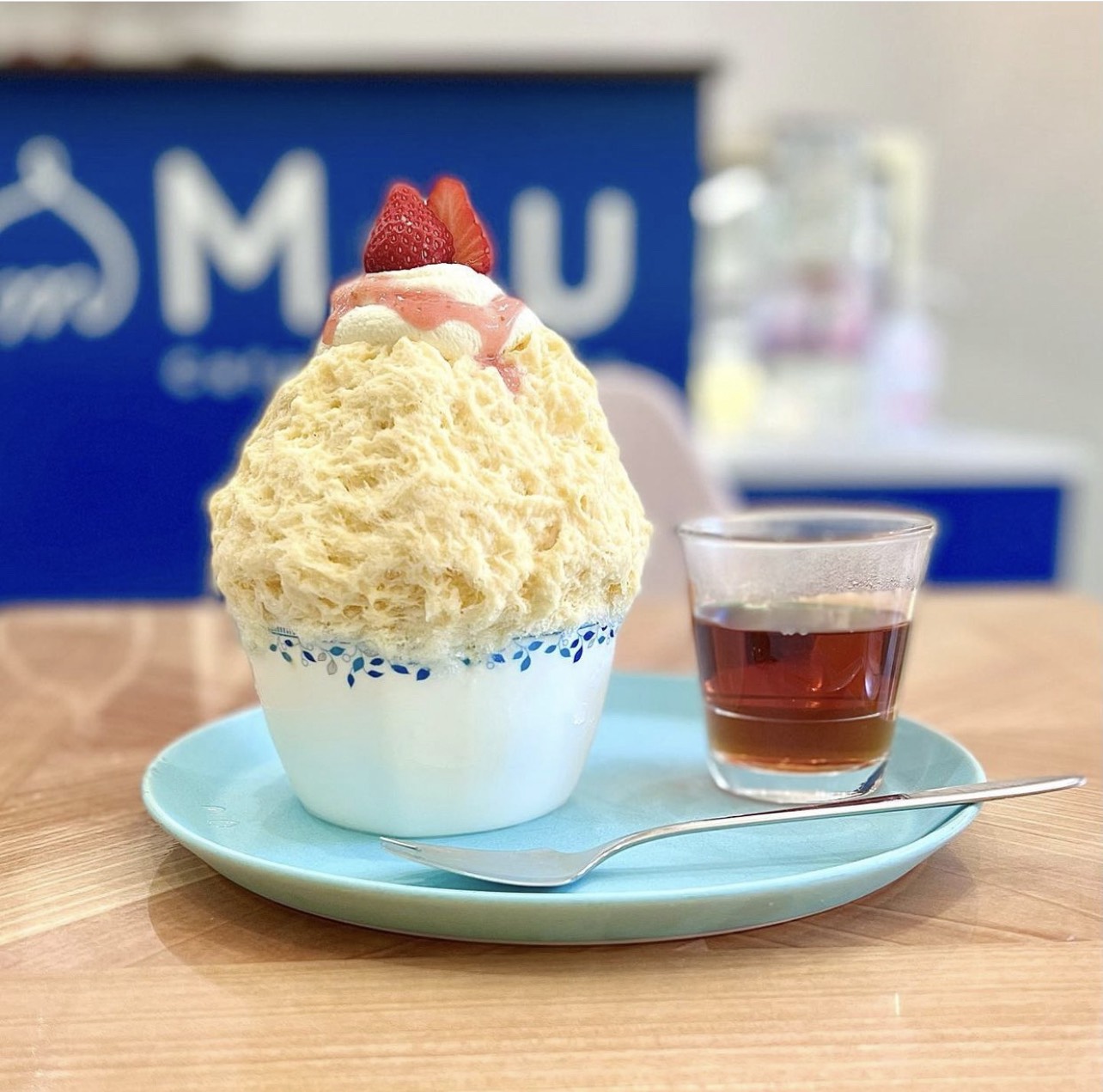 古都華ショートケーキ氷